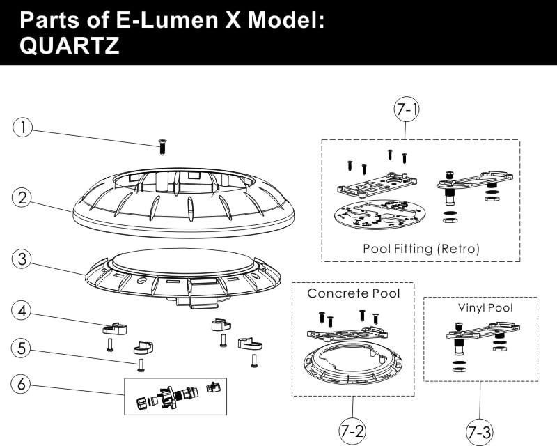 Despiece Emaux E-Lumen X Quartz