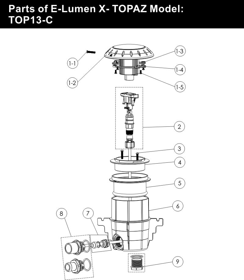 Despiece Emaux E-Lumen X Topaz