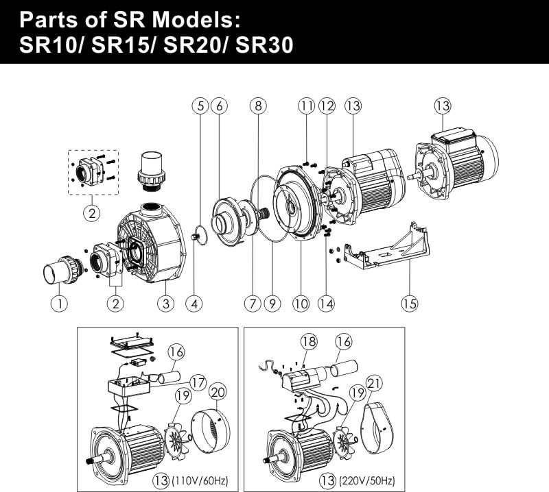 Despiece Emaux Serie SR